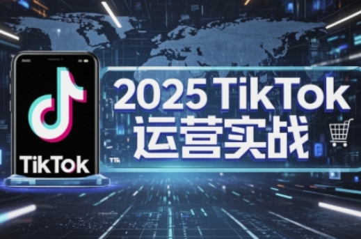 2025TikTok电商运营,掌握TikTok店铺运营核心技巧,实现低成本高转化-创业联盟