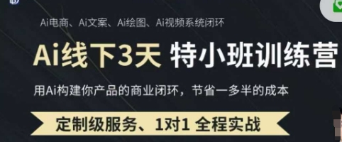 AI实操培训第20-21期线下,0基础保姆级教程,3月最新整理,企业获客、降本增效、打造超级个体-创业联盟