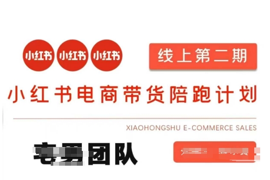 小红书电商带货课2期，月利润20个的小红书电商的有货源，无货源，虚拟产品，付费投流等整套玩法-创业联盟